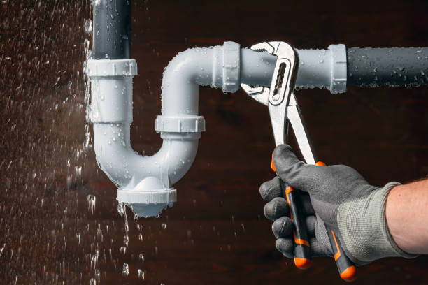 Professional Leak Detection technician working in Delaplane, VA